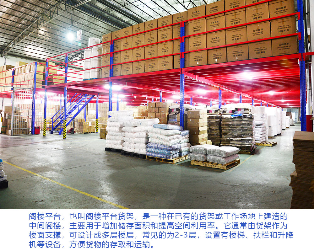 阁楼平台货架的简介